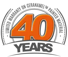 quality metals 40 years ceranamel